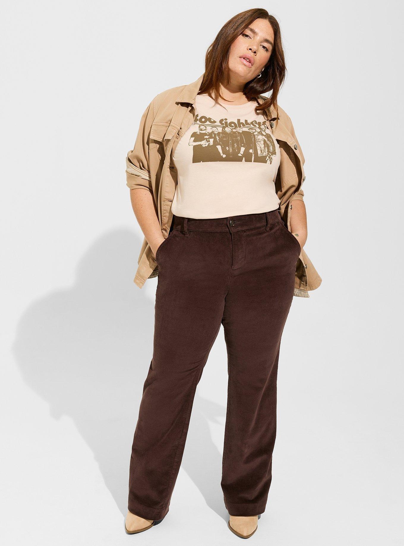 Corduroy Wide Flare Pants – shop hey chick