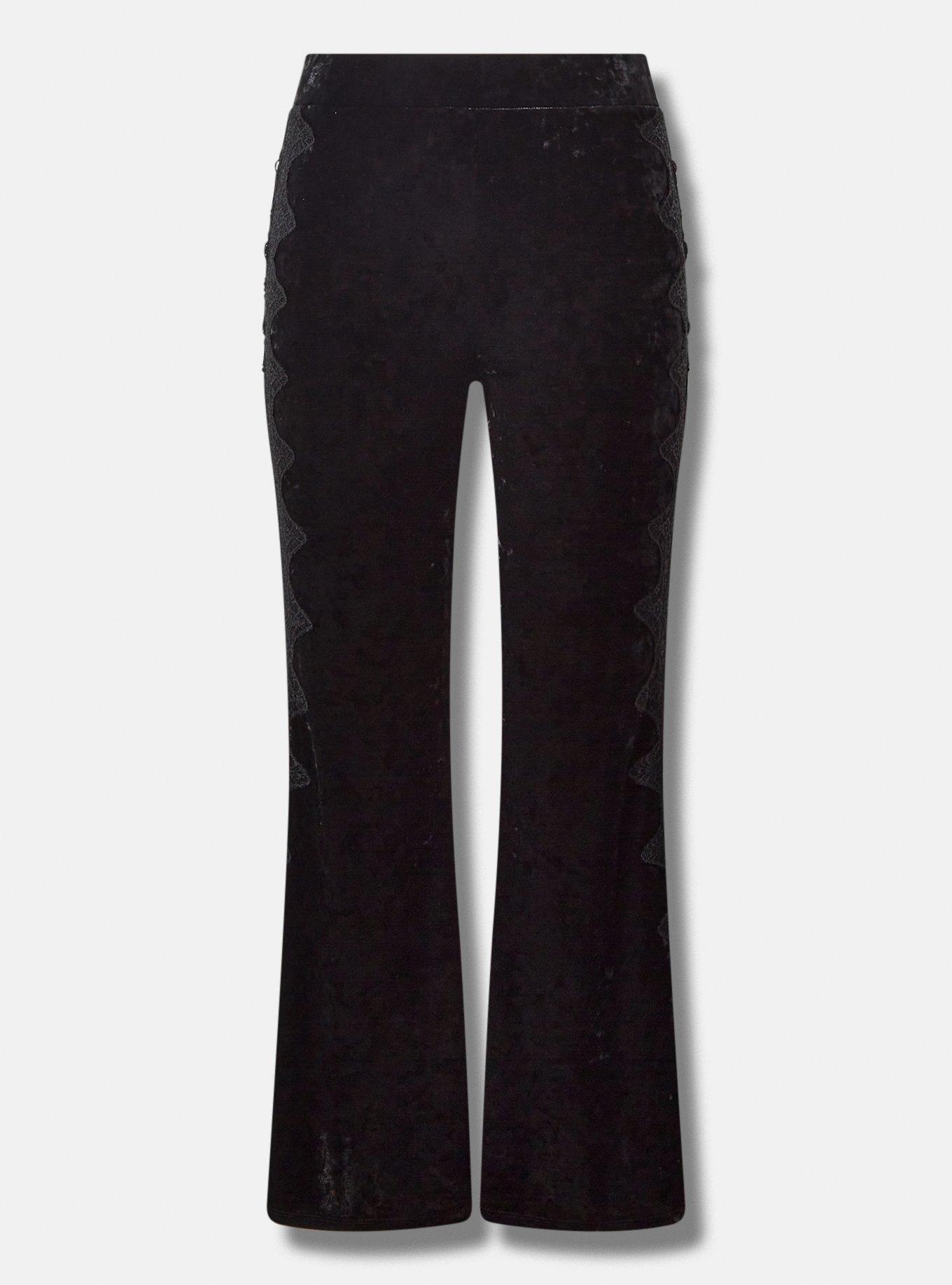 Buy Pants Women High-waisted Flare Pants Velvet Winter Bell Bottoms Online  in India 