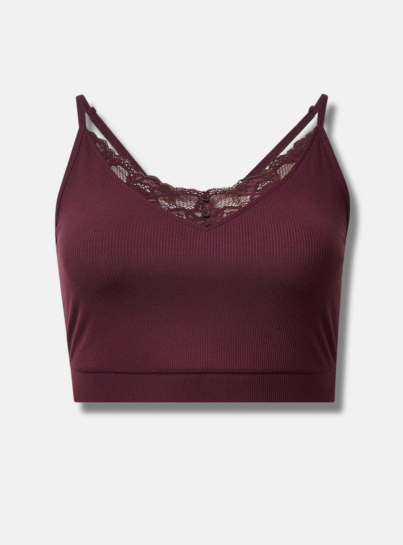 Super Soft Rib Lounge Crop Cami