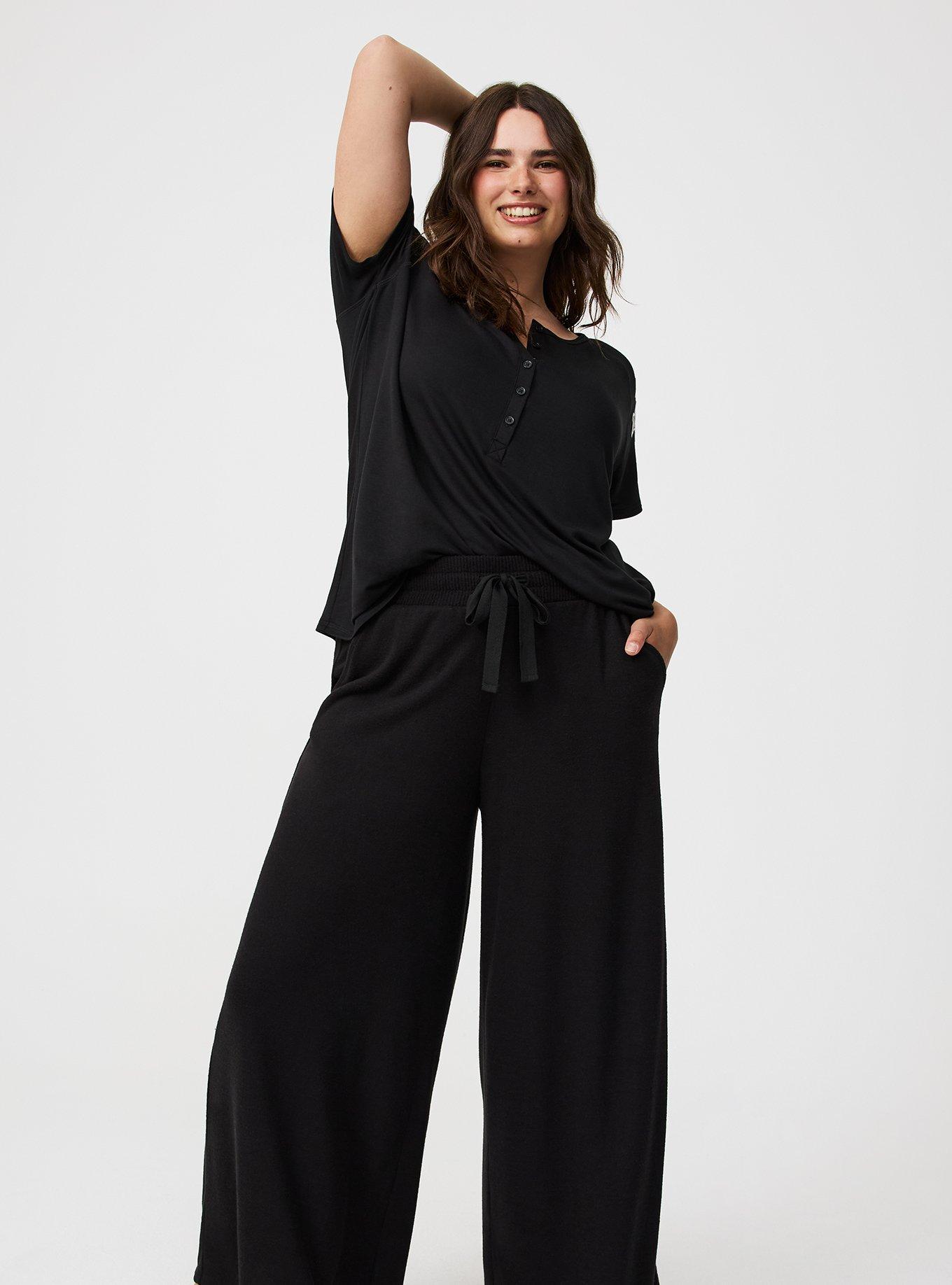 Super Soft Plush Wide Leg Lounge Pant