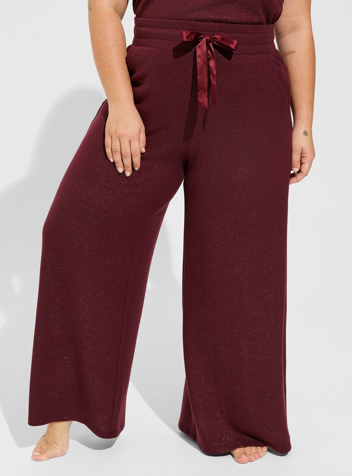 Super Soft Plush Wide Leg Lounge Pant