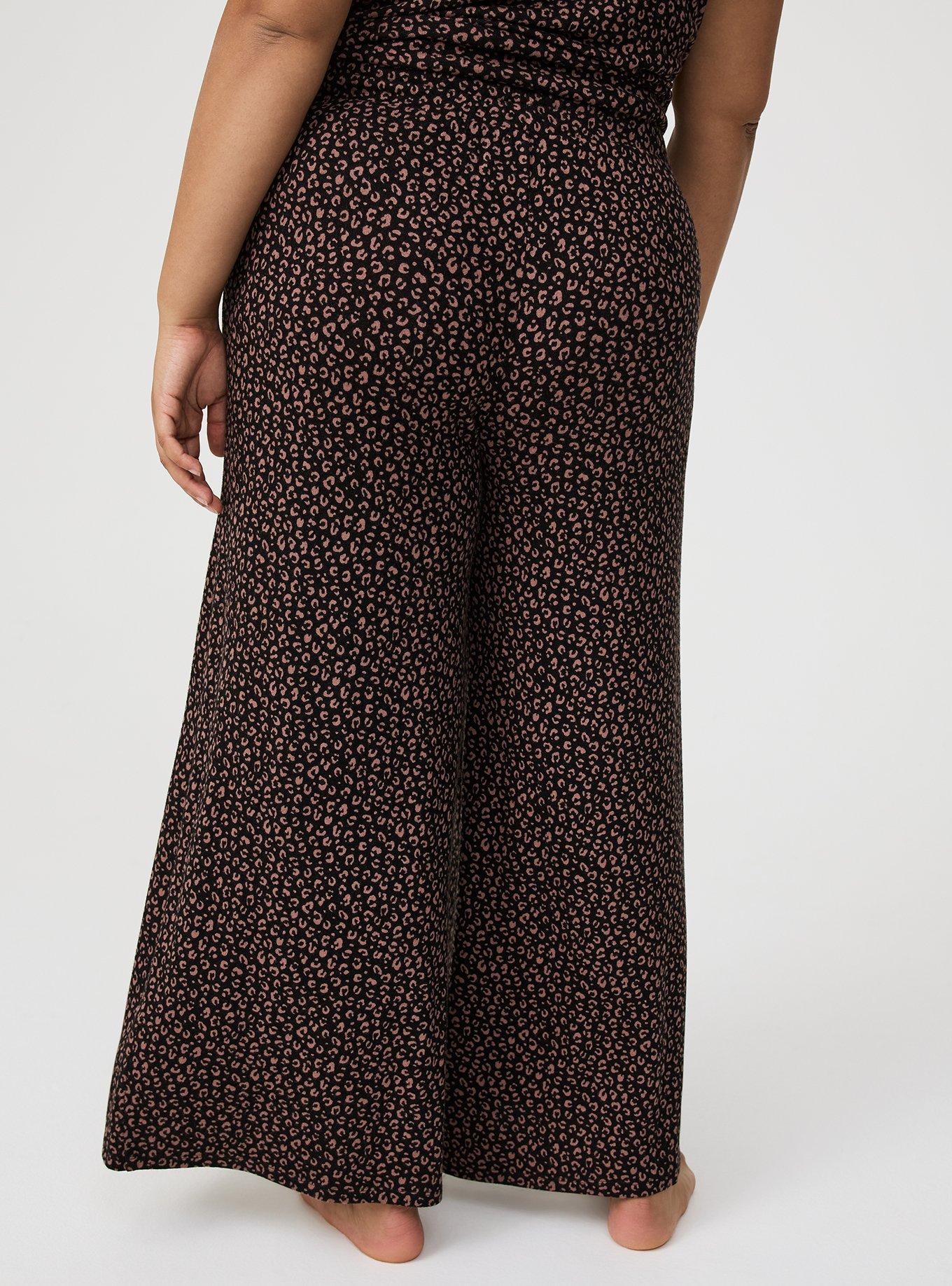 Super Soft Plush Wide-Leg Lounge Pant