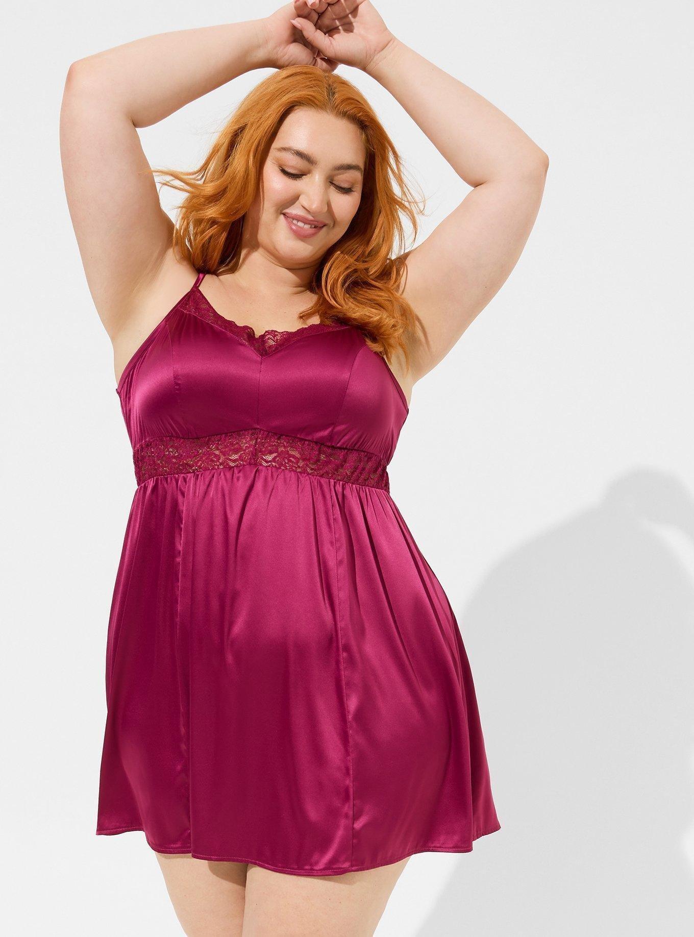 Lace-up Plus Size Babydoll – Curve and Twist