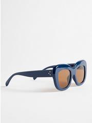 Plus Size Oversized Cateye Sunglasses, , alternate