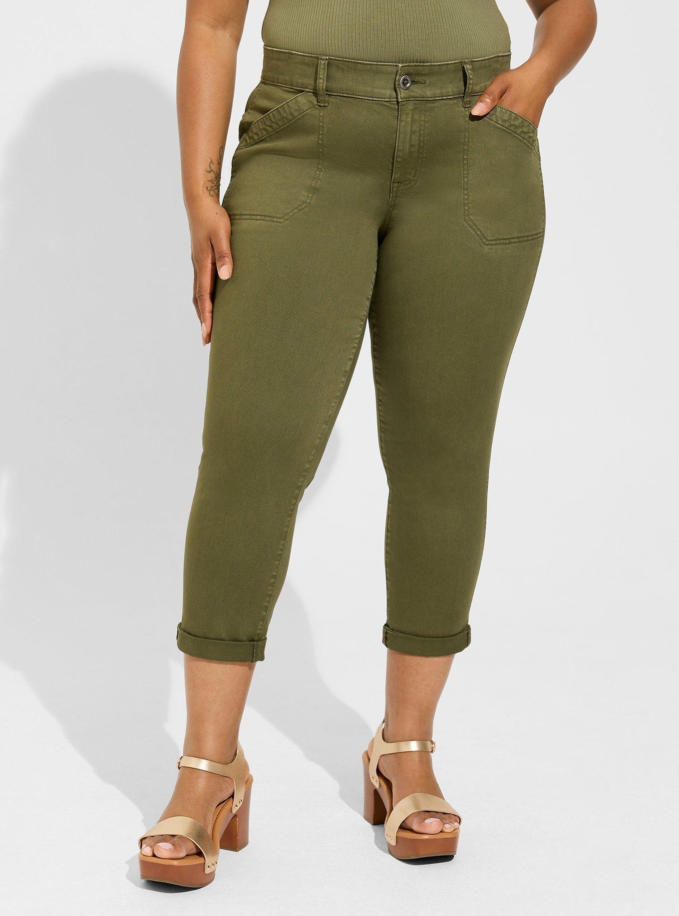 Perfect Relaxed Utility Crop Pant