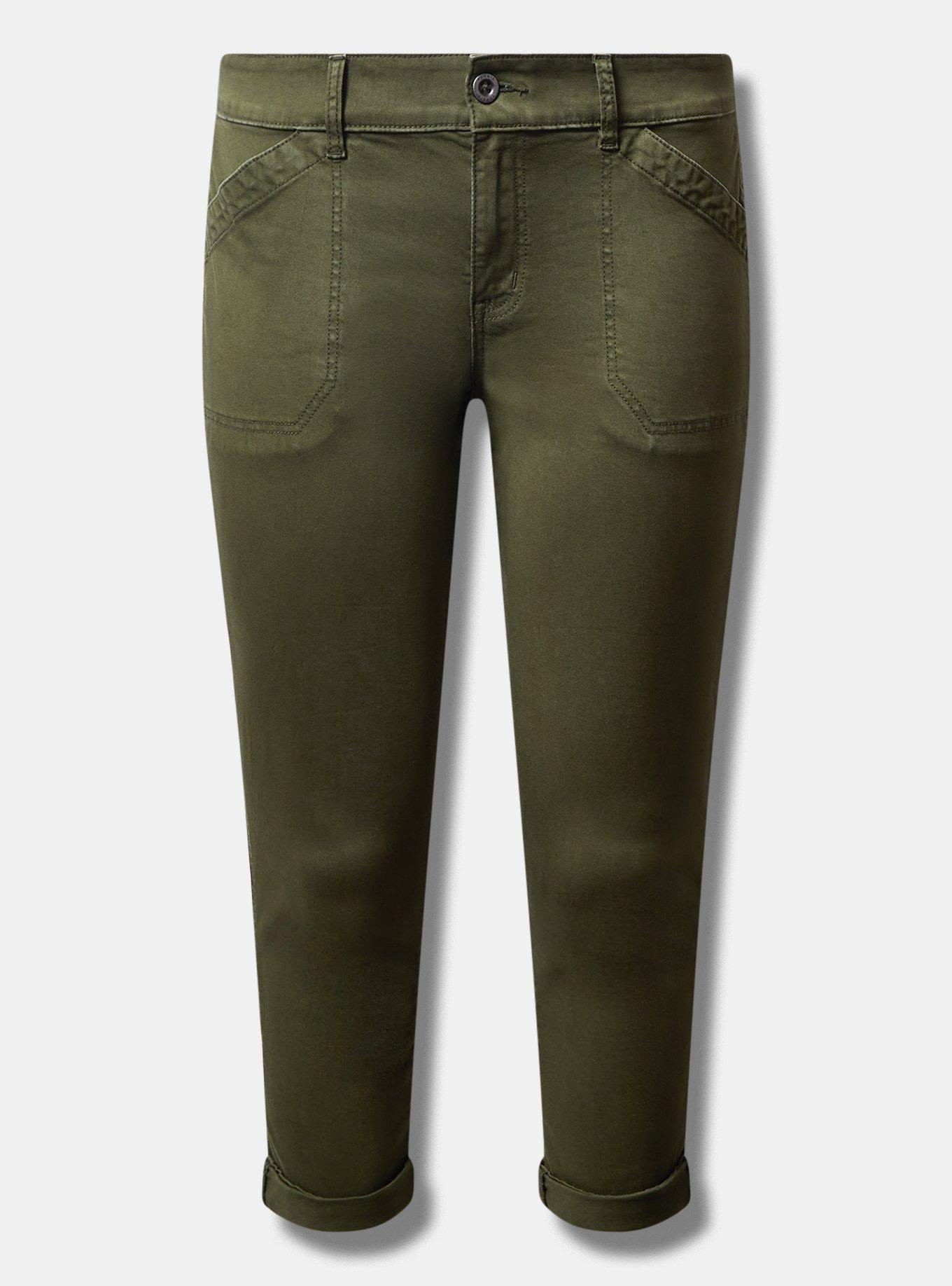 Perfect Relaxed Utility Crop Pant