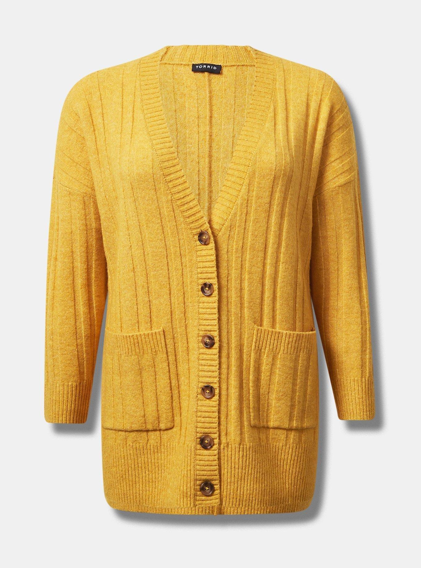 Plus Size Vegan Cashmere Boyfriend Cardigan Sweater Torrid