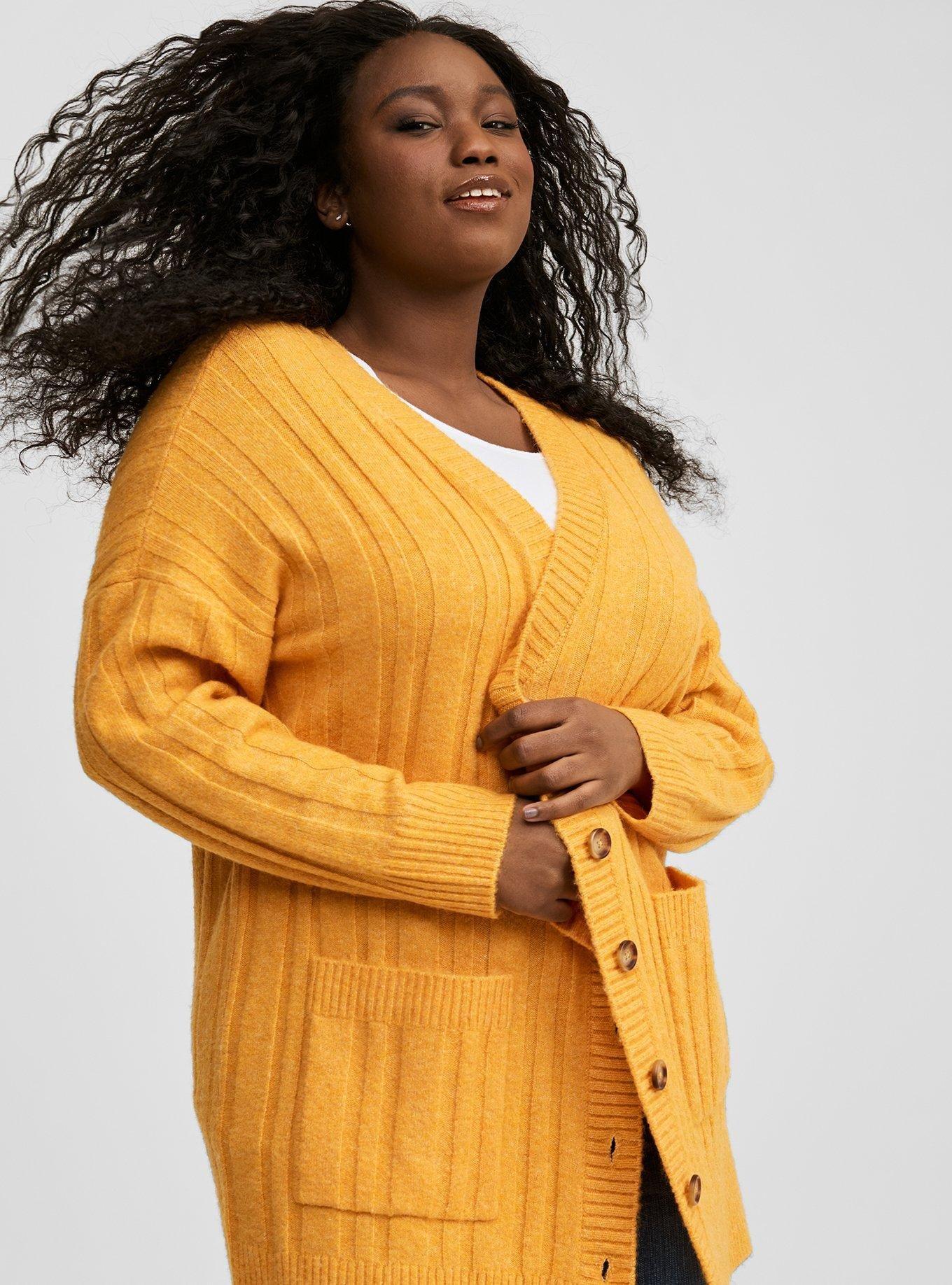 Vegan Cashmere Boyfriend Cardigan Sweater