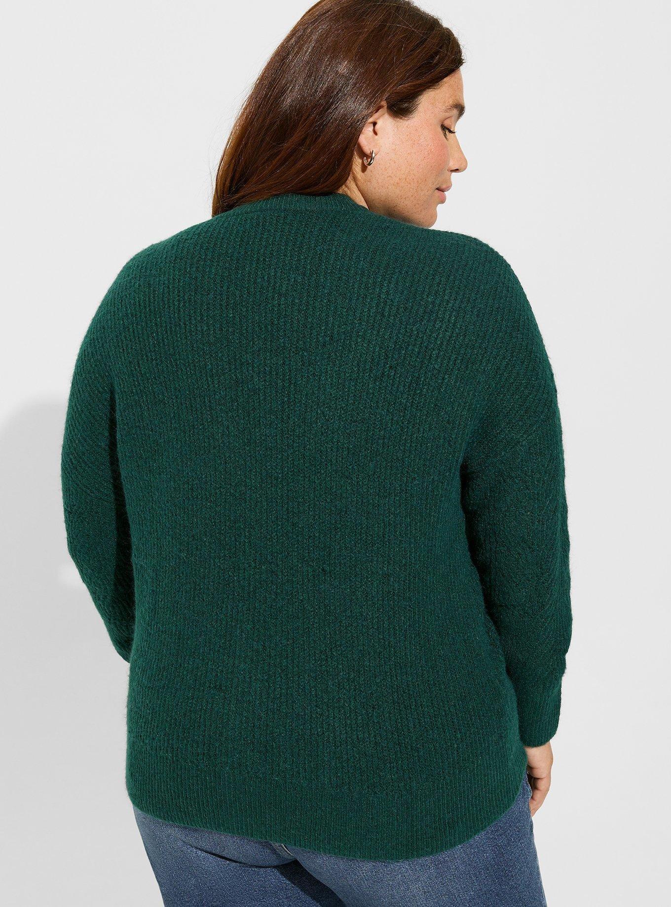 Vegan Cashmere Cardigan Sweater