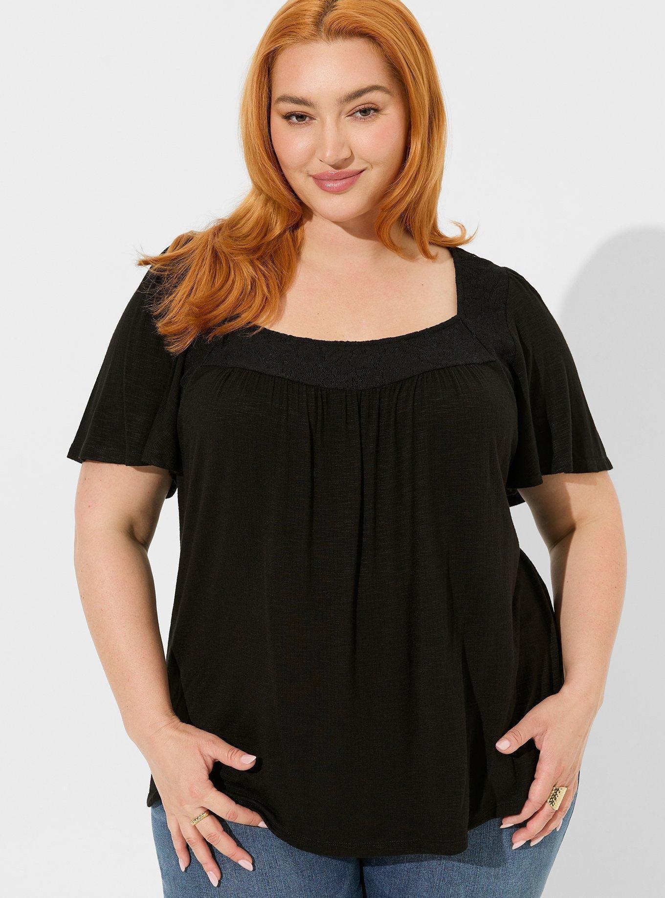 Plus Size - Sculpting Knit Double Scoop Bodysuit - Torrid