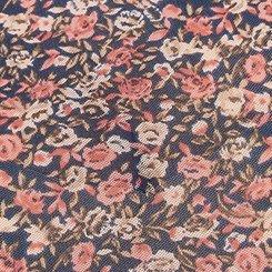 Mesh Mock Neck Long Sleeve Top, CLASSIC LIBERTY FLORAL SAILOR BLUE, swatch