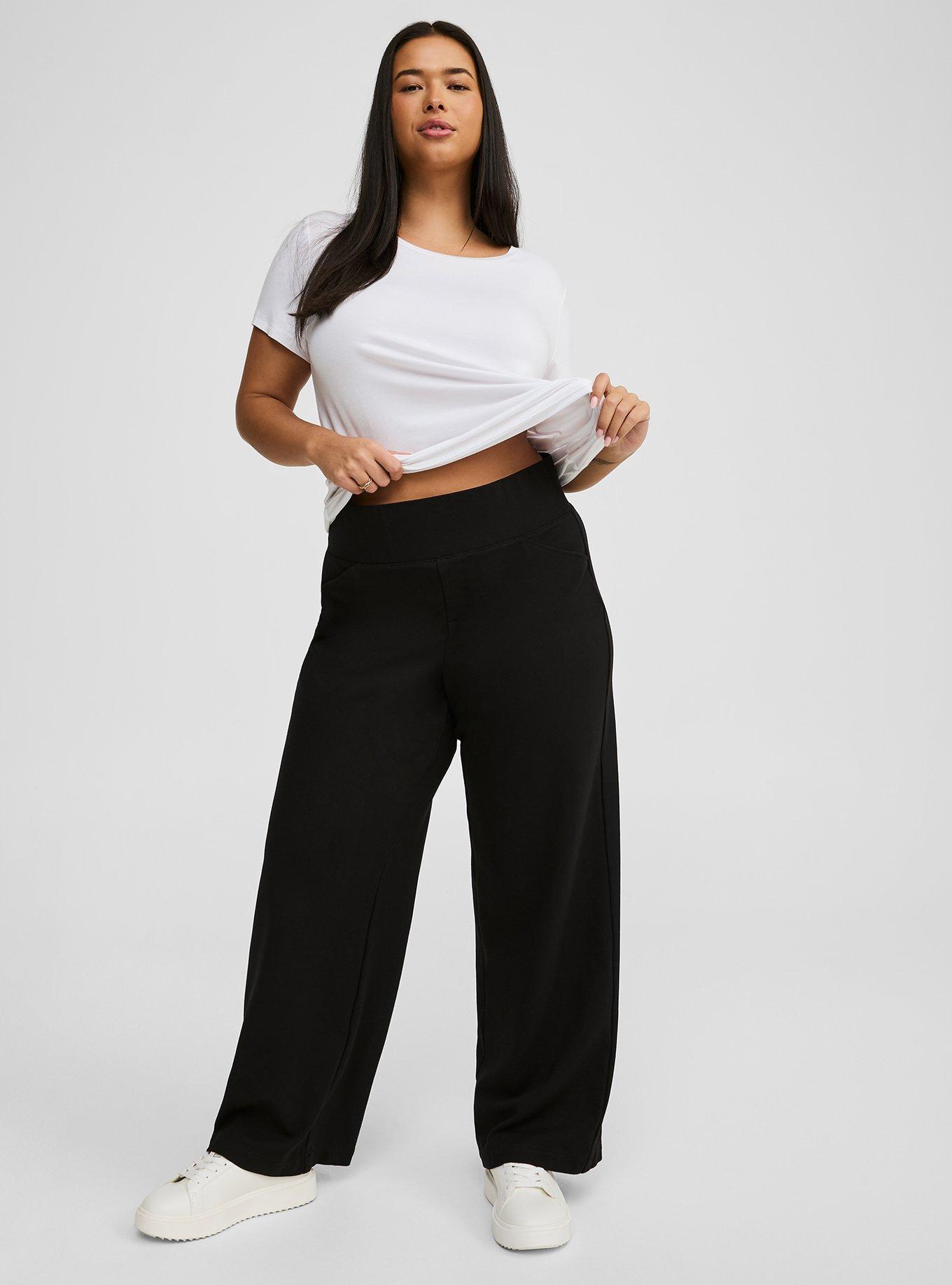 Plus Size - Trouser A-Line Flare Studio Luxe Ponte Pant - Torrid