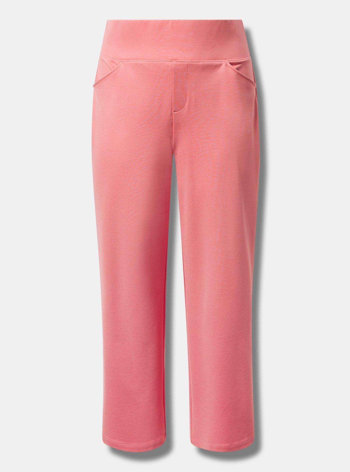 Pull On Pixie Wide Leg Studio Luxe Ponte Pant