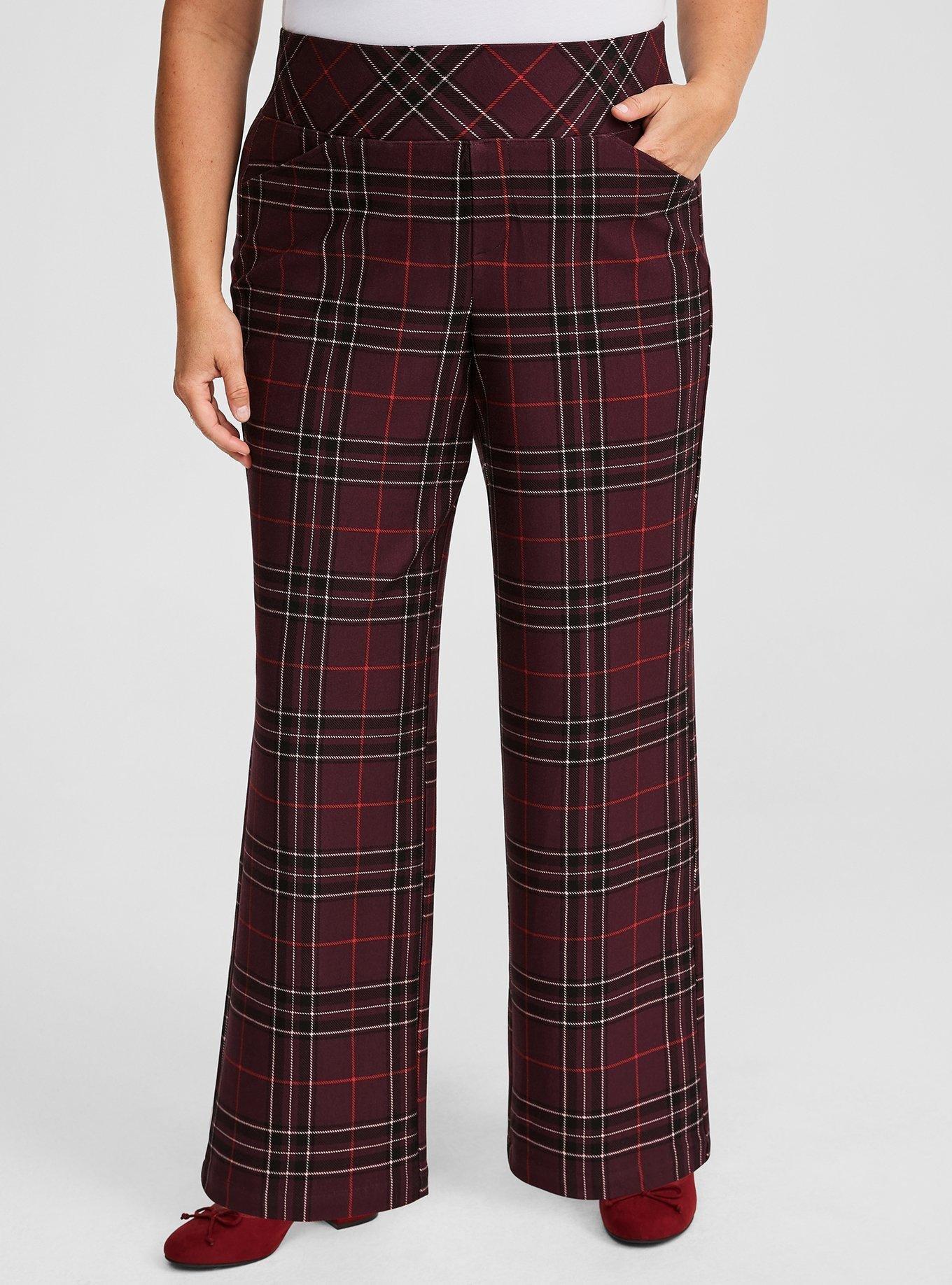 Pull On Pixie Wide Leg Studio Luxe Ponte Pant
