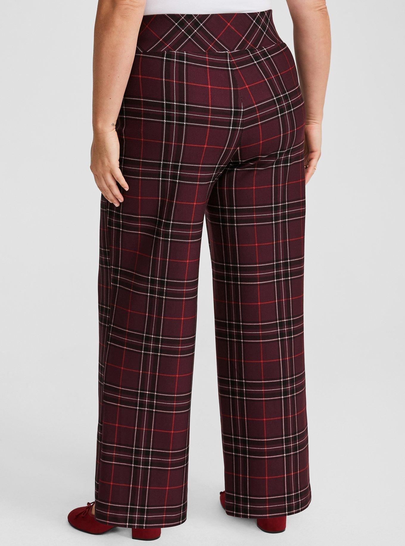 Pull On Pixie Wide Leg Studio Luxe Ponte Pant