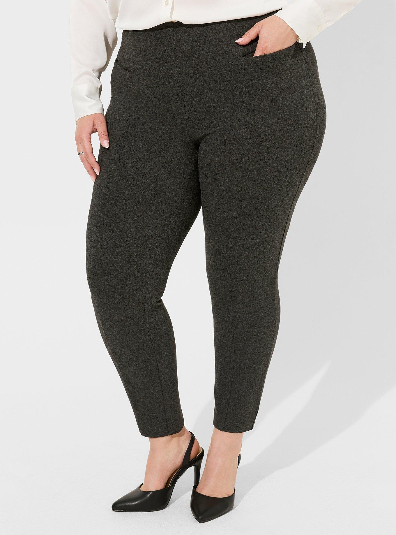 Plus Size - Pull On Pencil Skinny Studio Luxe Ponte Pant - Torrid