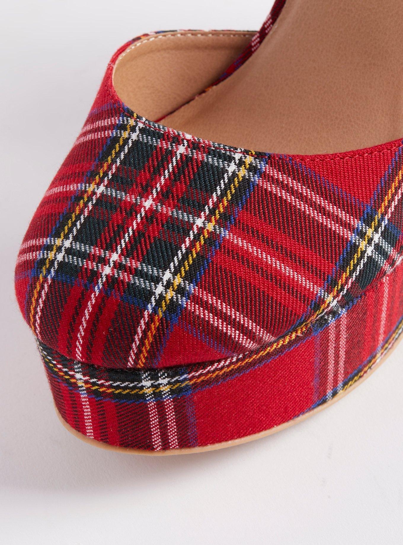 Plus Size - Betsey Johnson Plaid Heels - Torrid