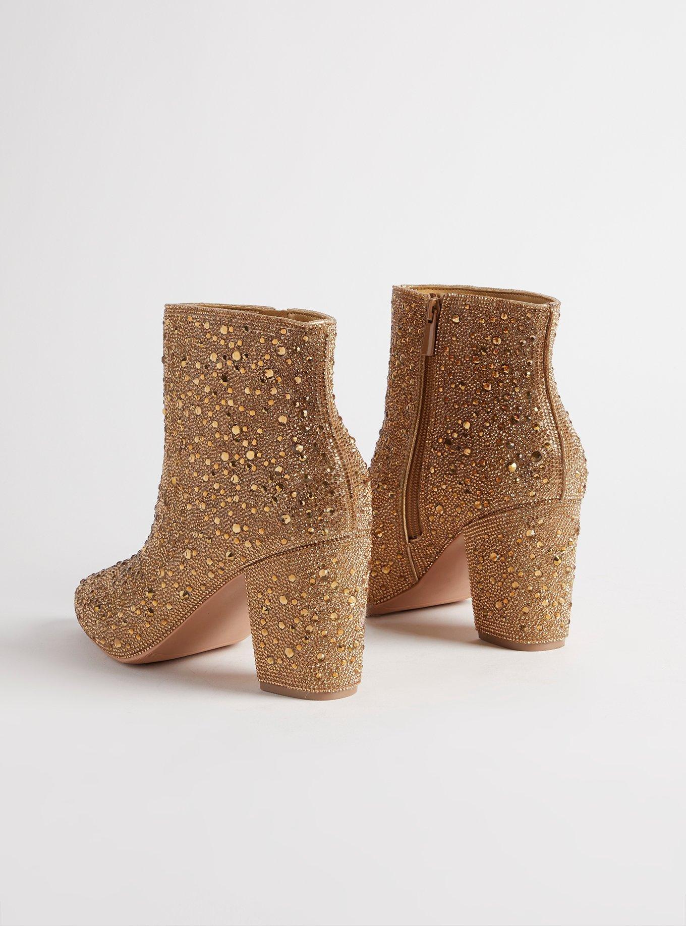 Betsey Johnson Multi Stone Booties, MULTI, alternate