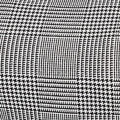 Ponte High Neck Belt Jumpsuit, GLEN PLAID CLOUD DANCER, swatch