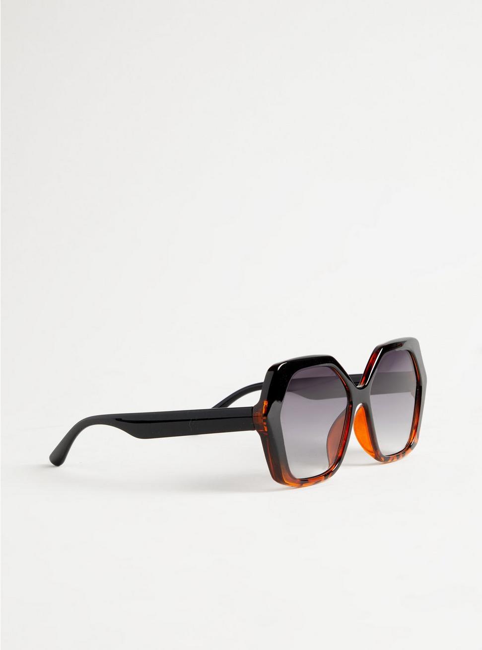 Oversized Smoke Lens Sunglasses, , alternate