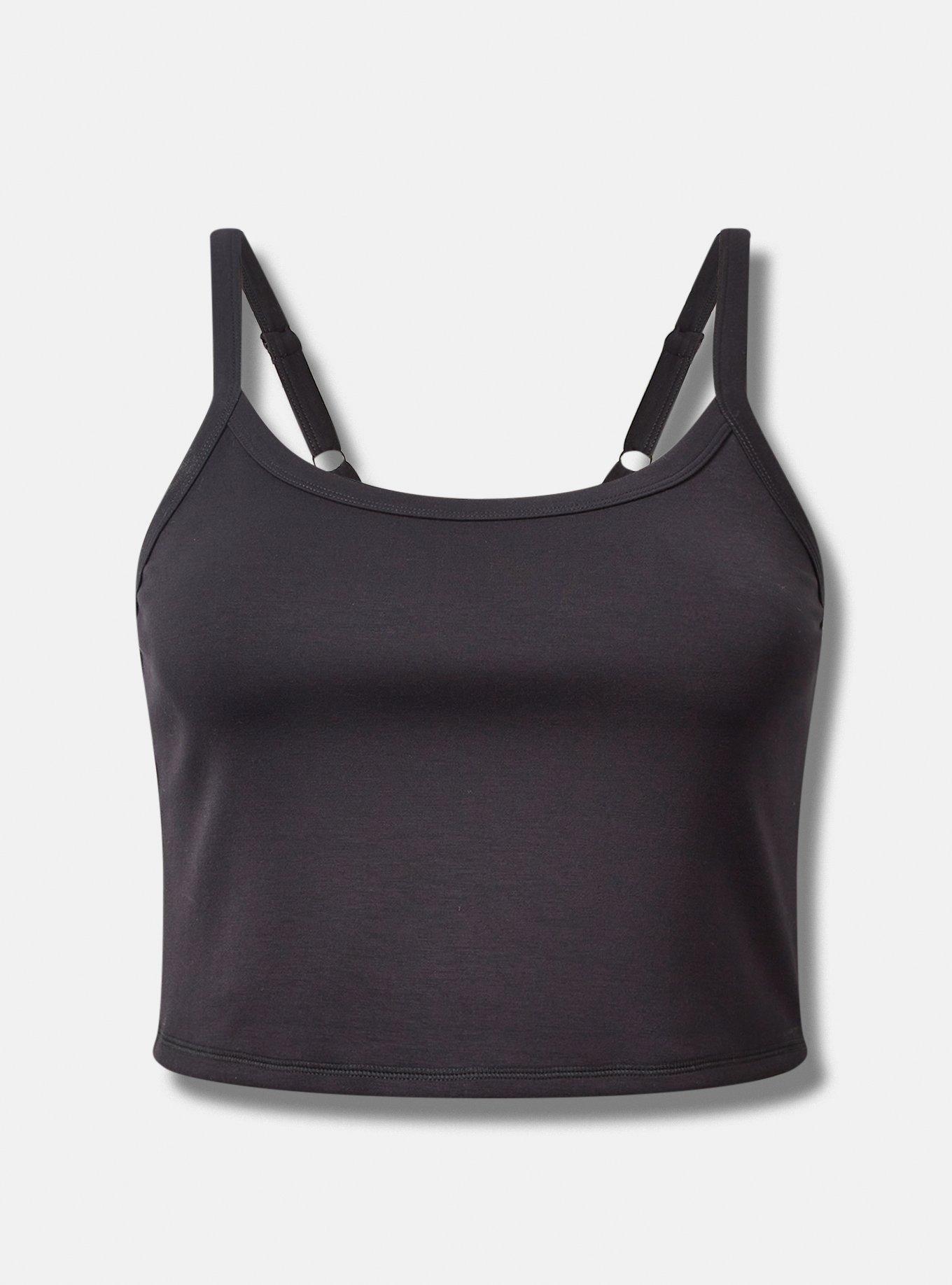 Luxe Cozy Cupro Cropped Active Tank