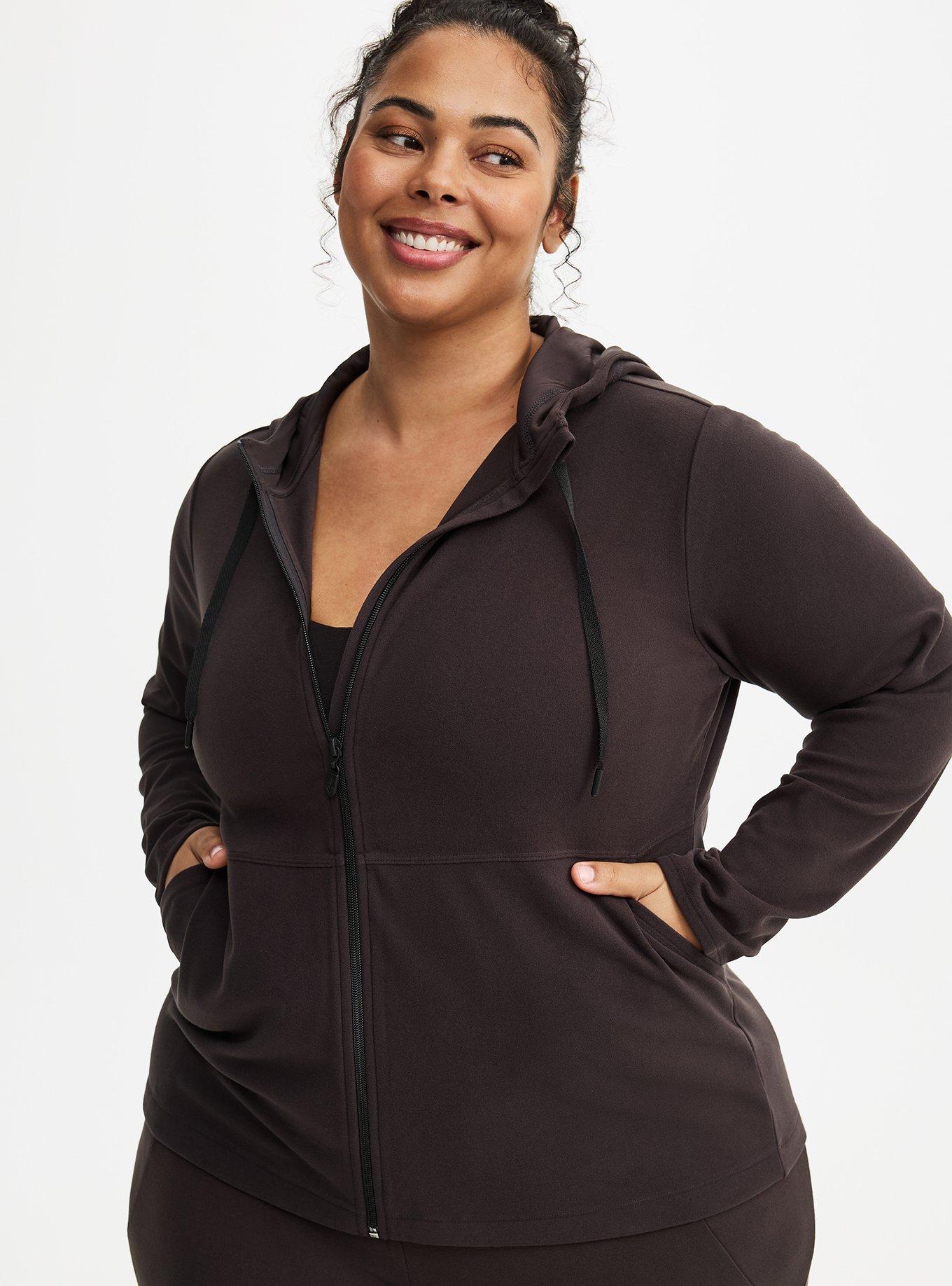 Happy Camper Micro Fleece Active Hoodie