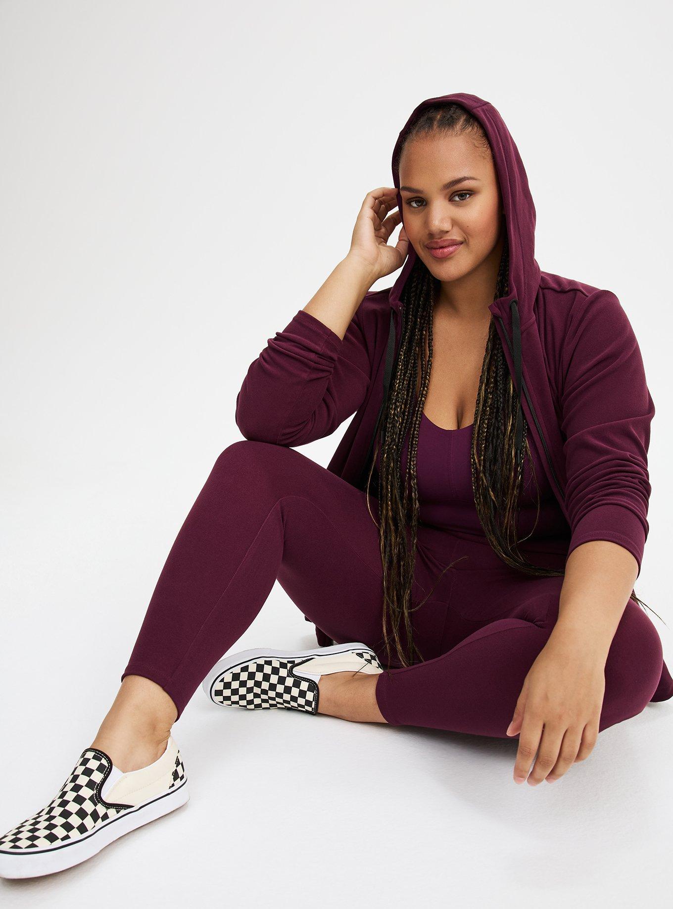 Micro Fleece Full Zip Active Hoodie