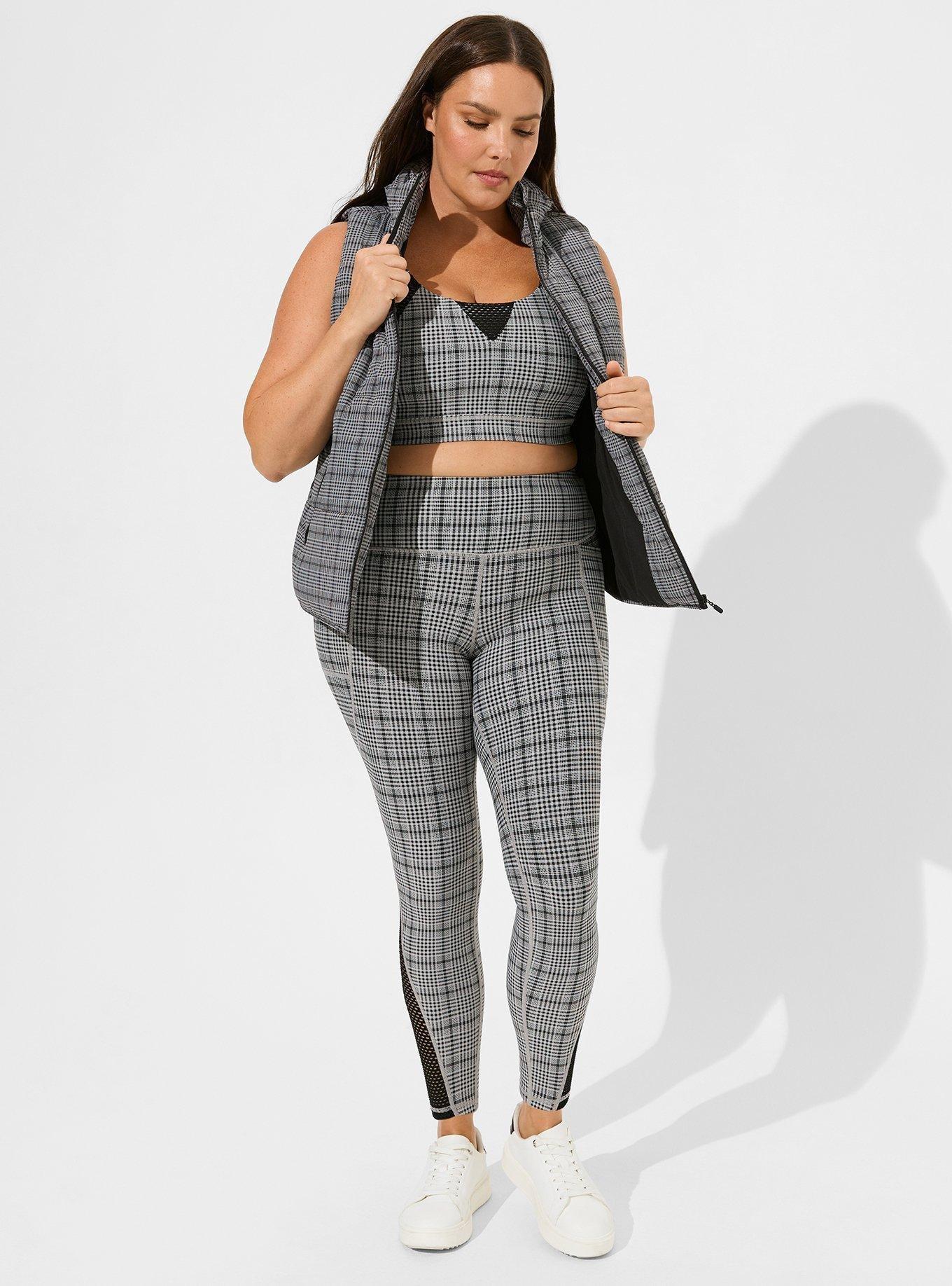Plus Size - Performance Core Full Length Mesh Active Legging with High  Pockets - Torrid