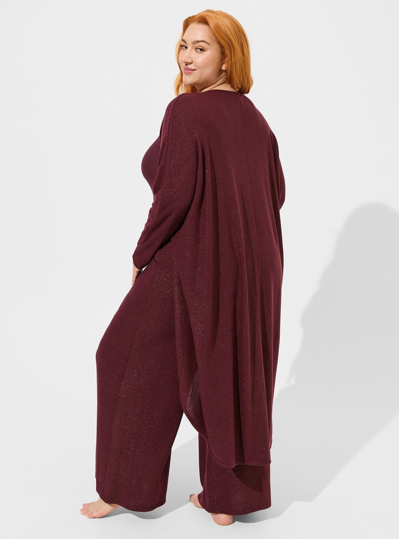 Supersoft Plush Cacoon Lounge Cardigan