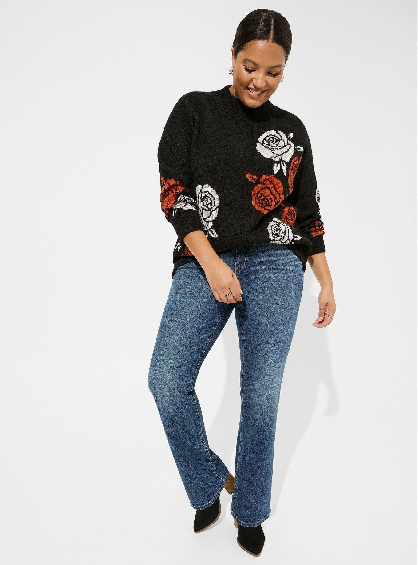 Plus Size - Vegan Cashmere Pullover Turtleneck Sweater - Torrid