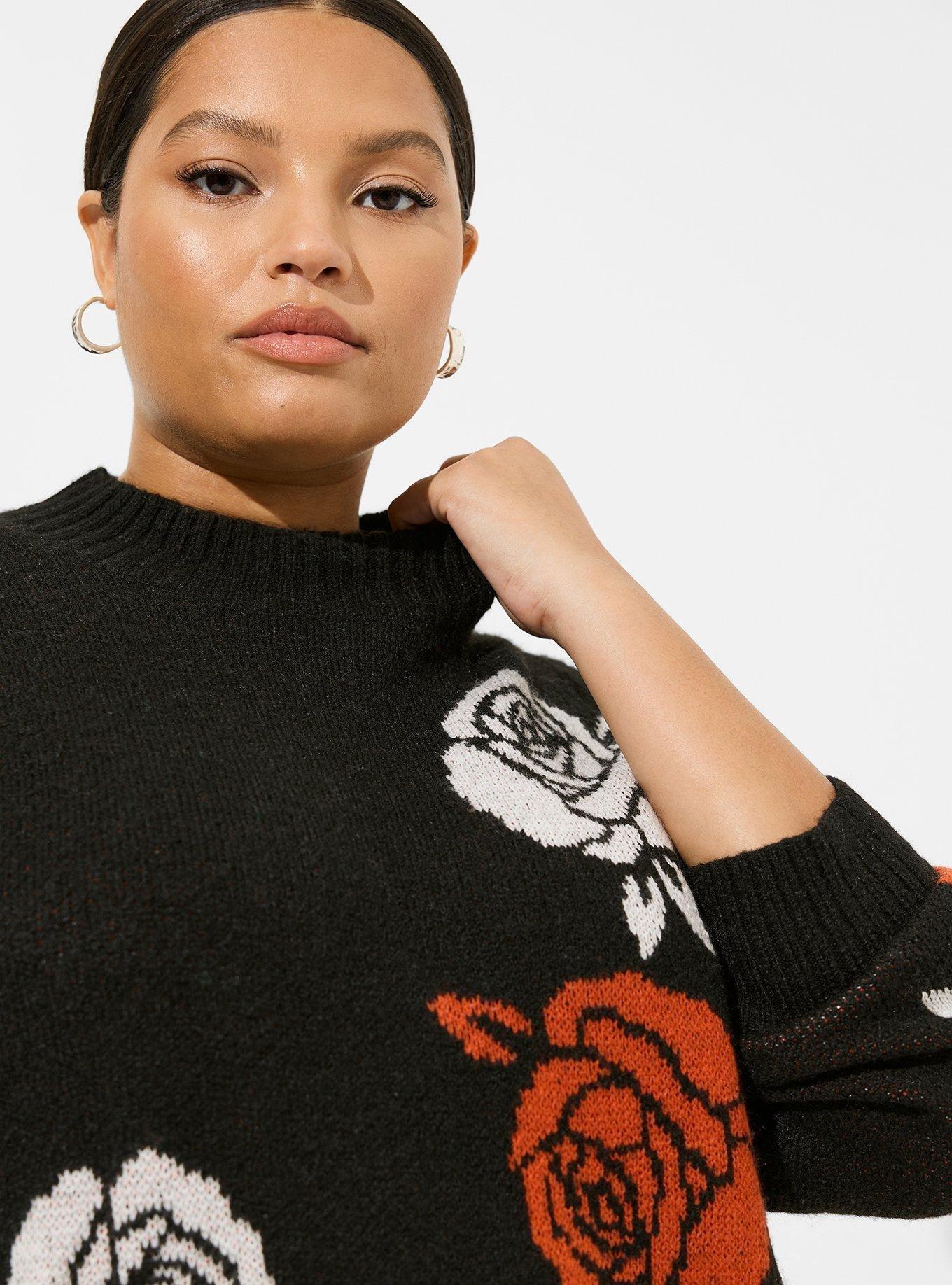 Plus Size - Vegan Cashmere Pullover Turtleneck Sweater - Torrid