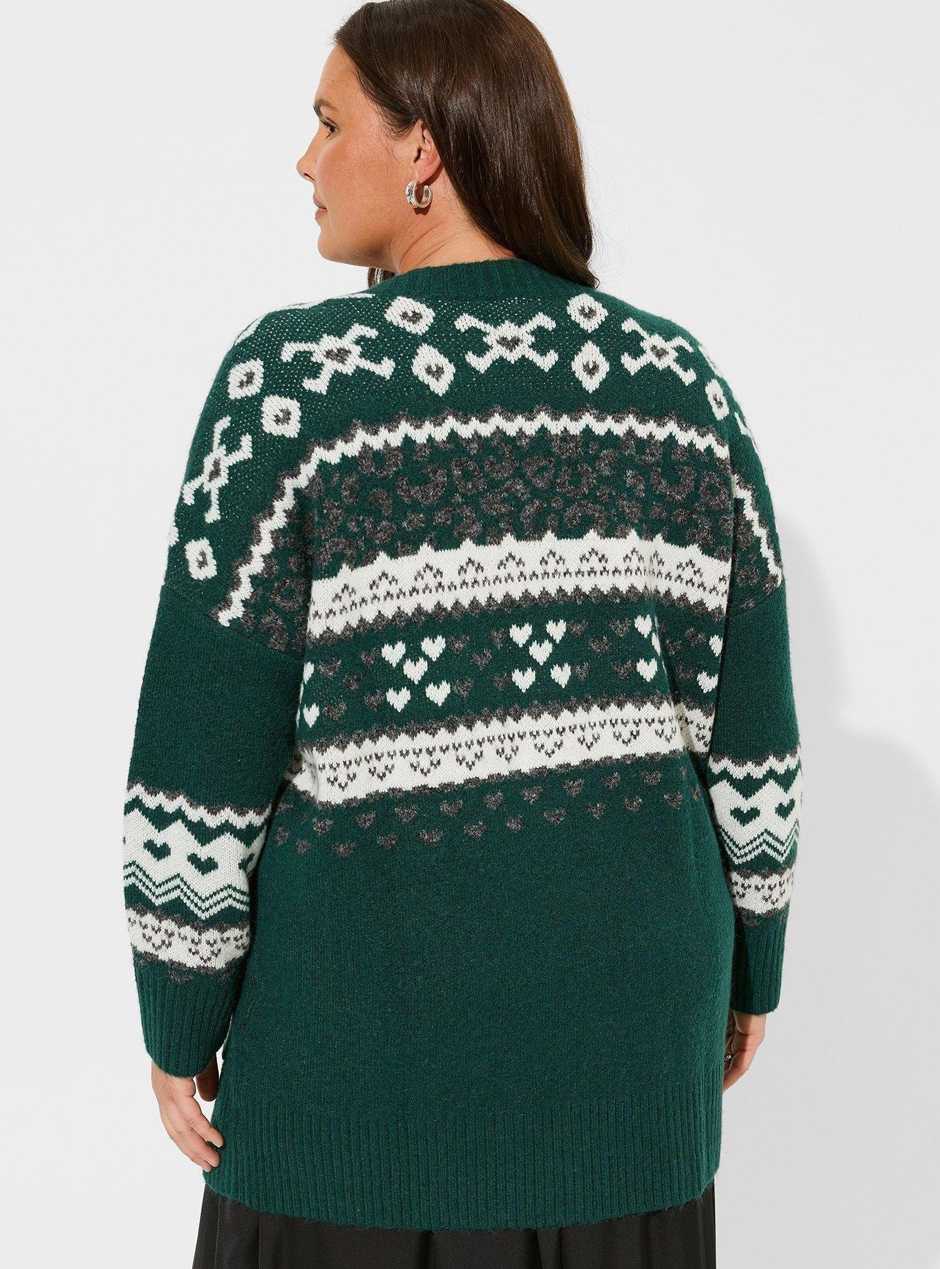 Plus Size - Vegan Cashmere Oversized Cardigan Sweater - Torrid