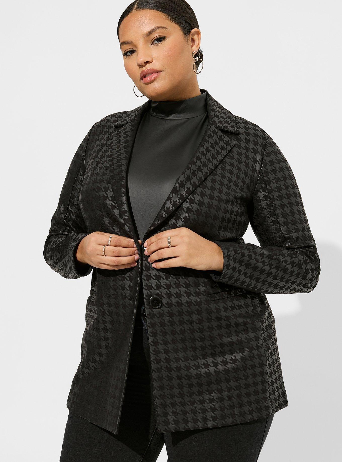 Studio Luxe Ponte Relaxed Blazer