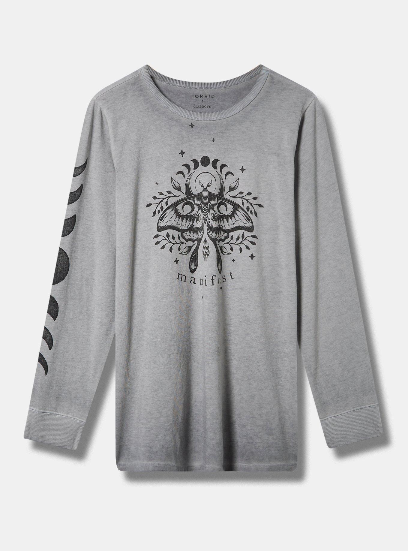 Plus Size - Mystic Moth Classic Fit Signature Jersey Long Sleeve