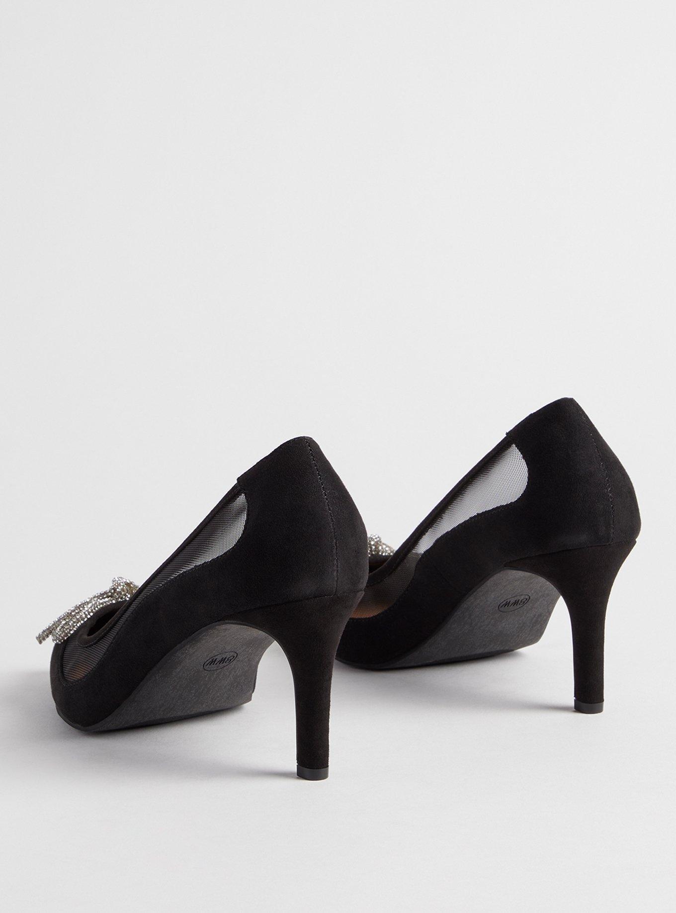 Plus Size Pointed Toe Mesh Pump WW Torrid
