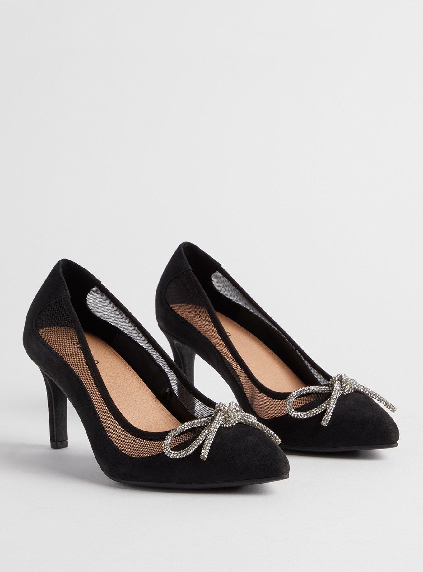 Heels, Dallas Round Toe Stiletto Court Shoes