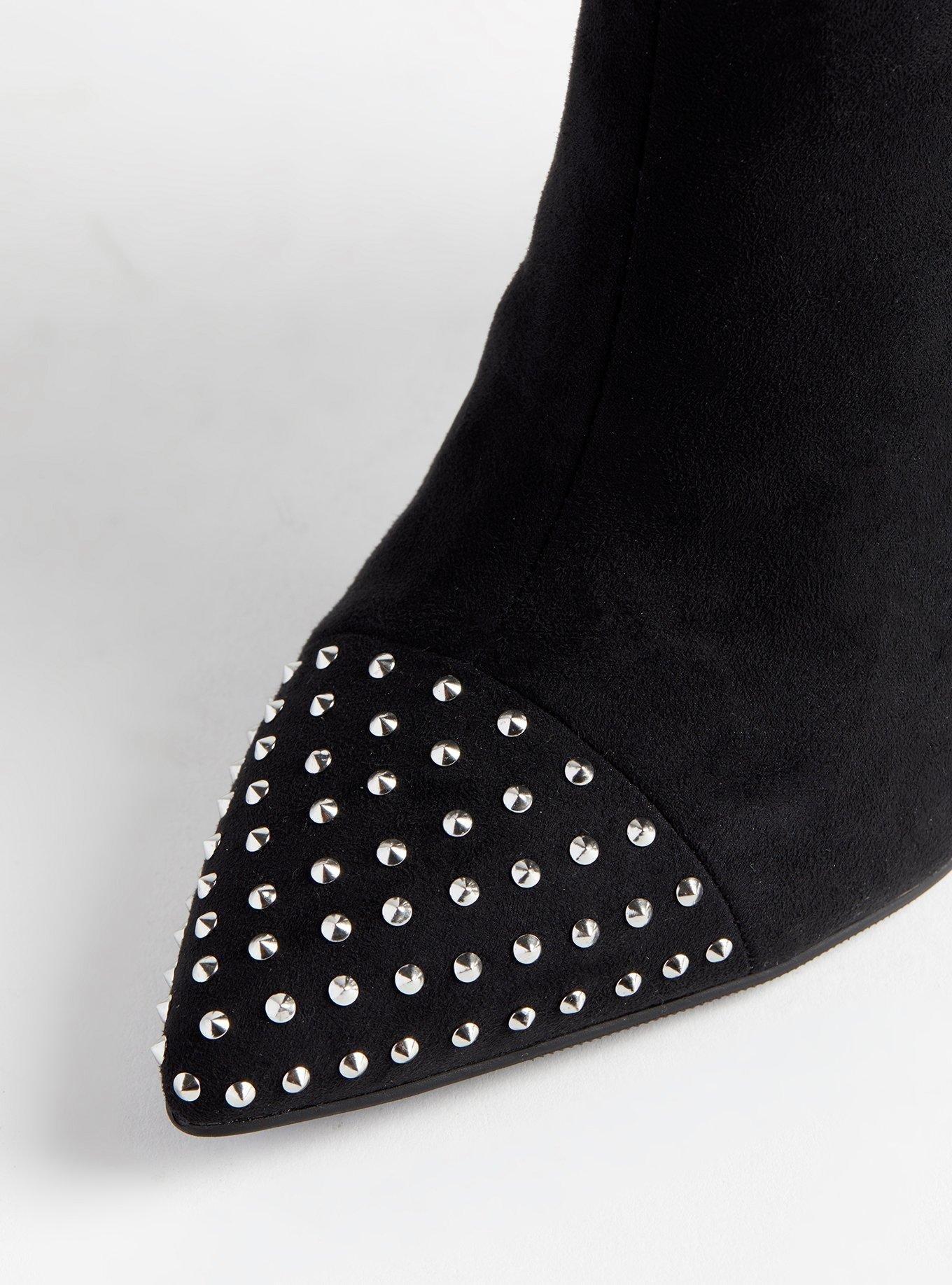 stiletto slouch boots