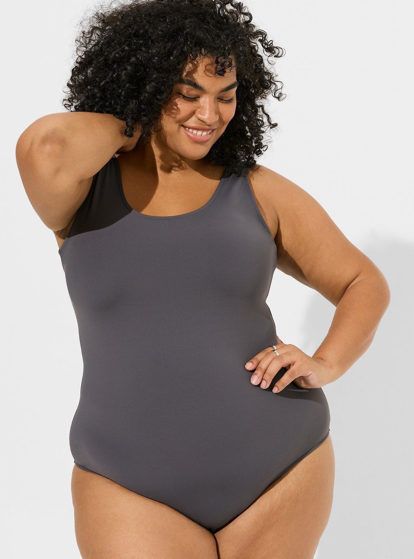 Plus Size - Sculpting Knit Double Scoop Bodysuit - Torrid