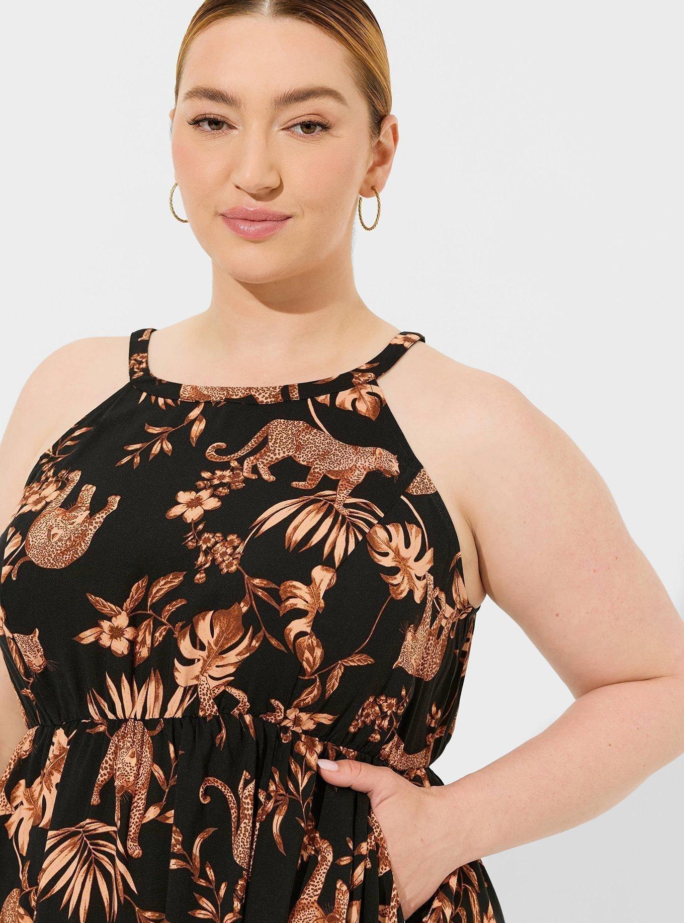 off the shoulder a line mini dress Sun - imperial - White floral halter a main image 1