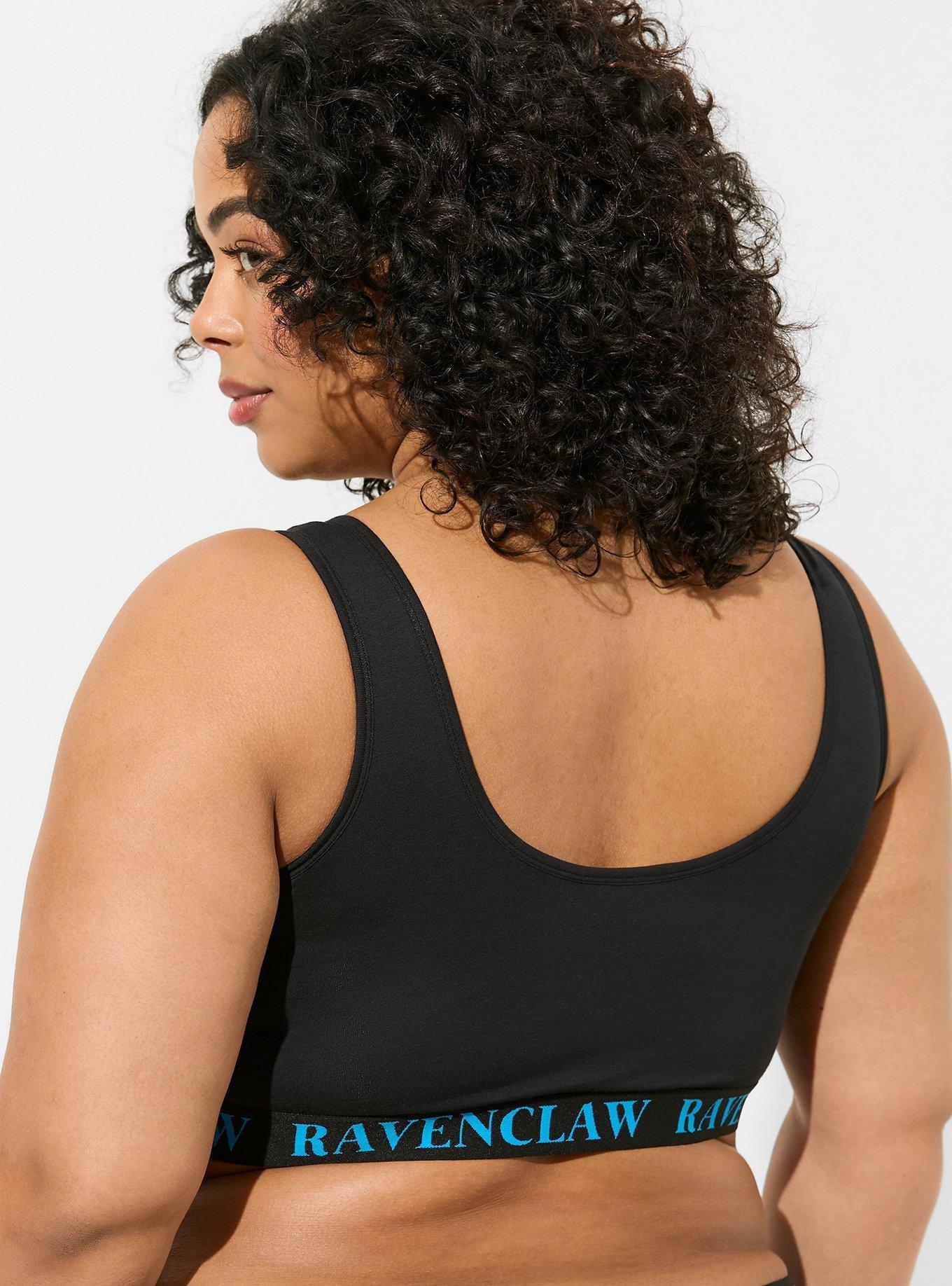 Harry Potter Ravenclaw Cotton Scoop Neck Bralette, MULTI, alternate