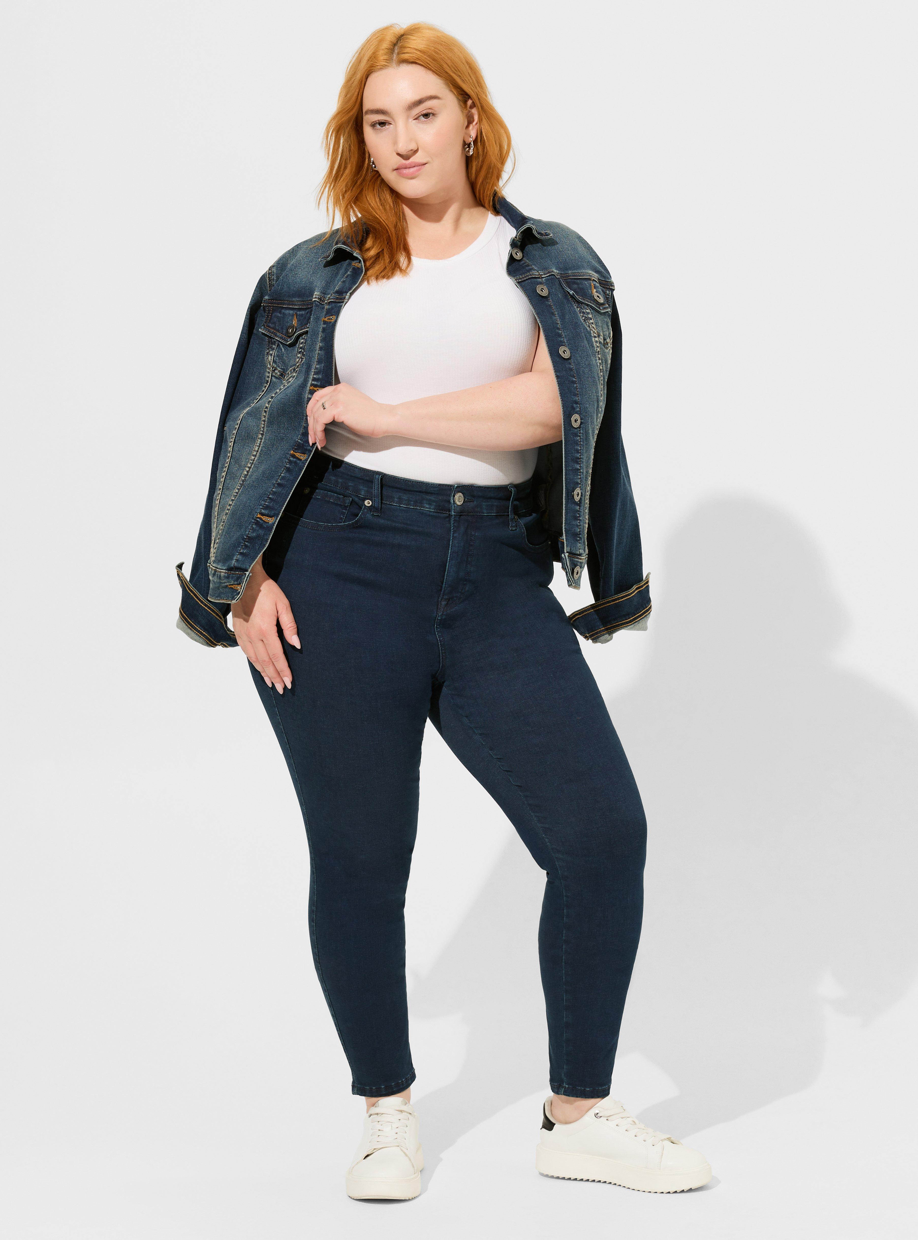 Plus Size - Trio Skinny High-Rise Jean - Torrid