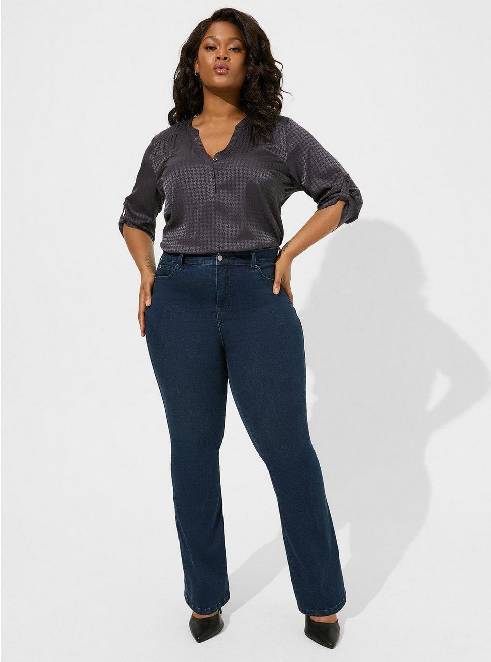 Plus Size - Trio Boot High-Rise Jean - Torrid Plus Size - Trio Boot High-Rise Jean - Torrid