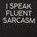 Fluent Sarcasm Everyday Signature Jersey Crew Neck Tee, DEEP BLACK, swatch