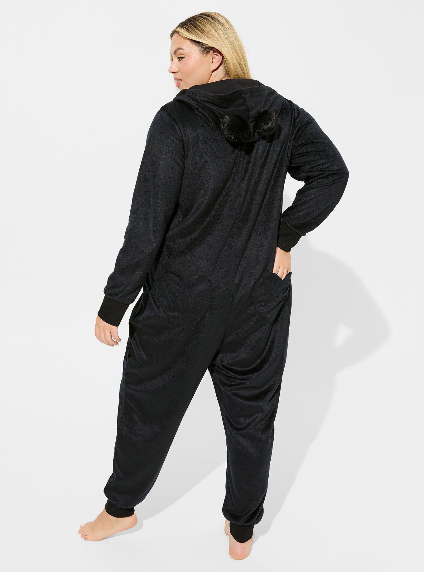 Snuggle Fleece Pajamas - Night Sky 1X in Women's Fleece Pajamas, Pajamas  for Women