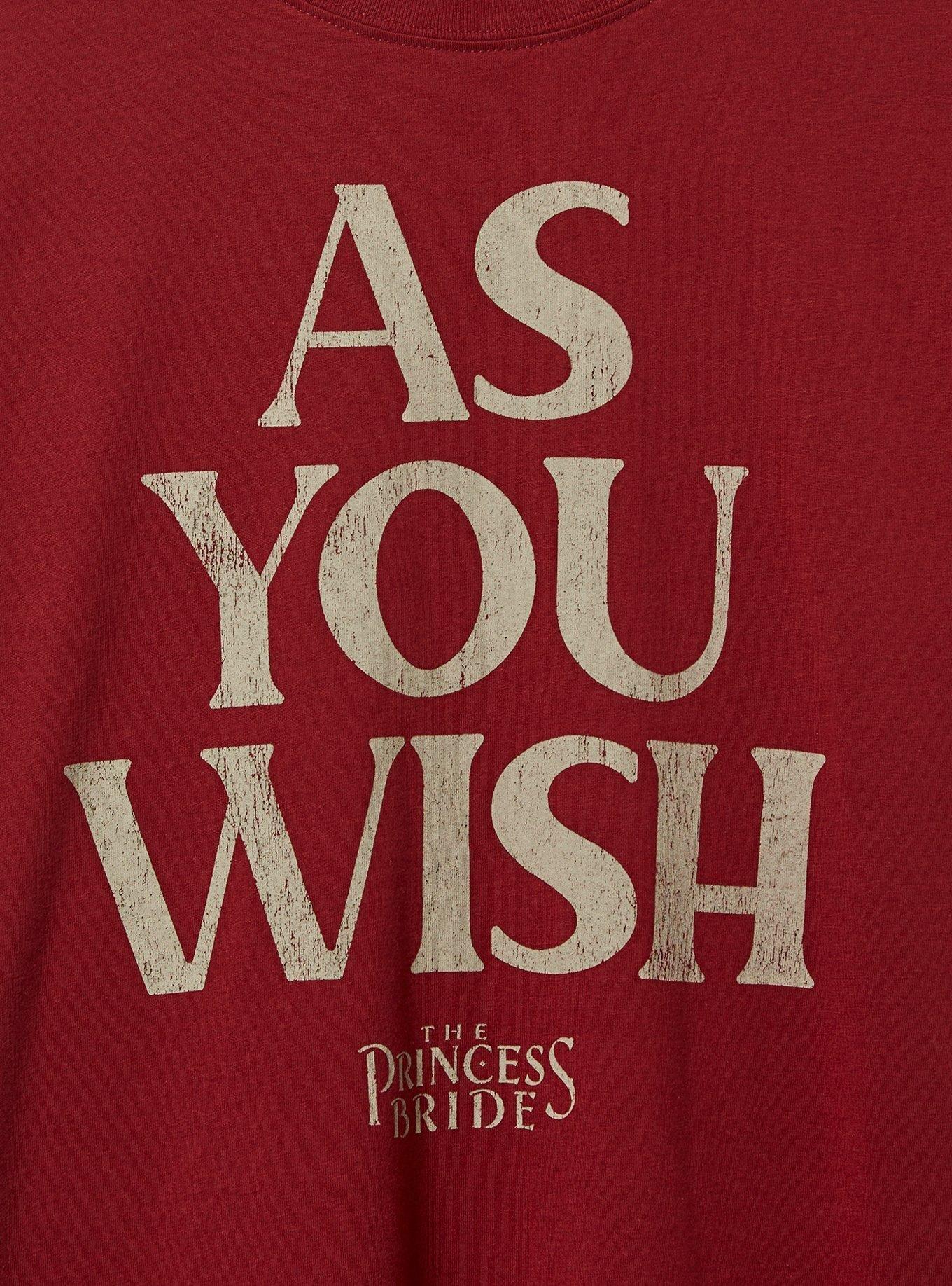 Plus Size The Princess Bride Relaxed Fit Cotton Boxy Tee, SYRAH, alternate