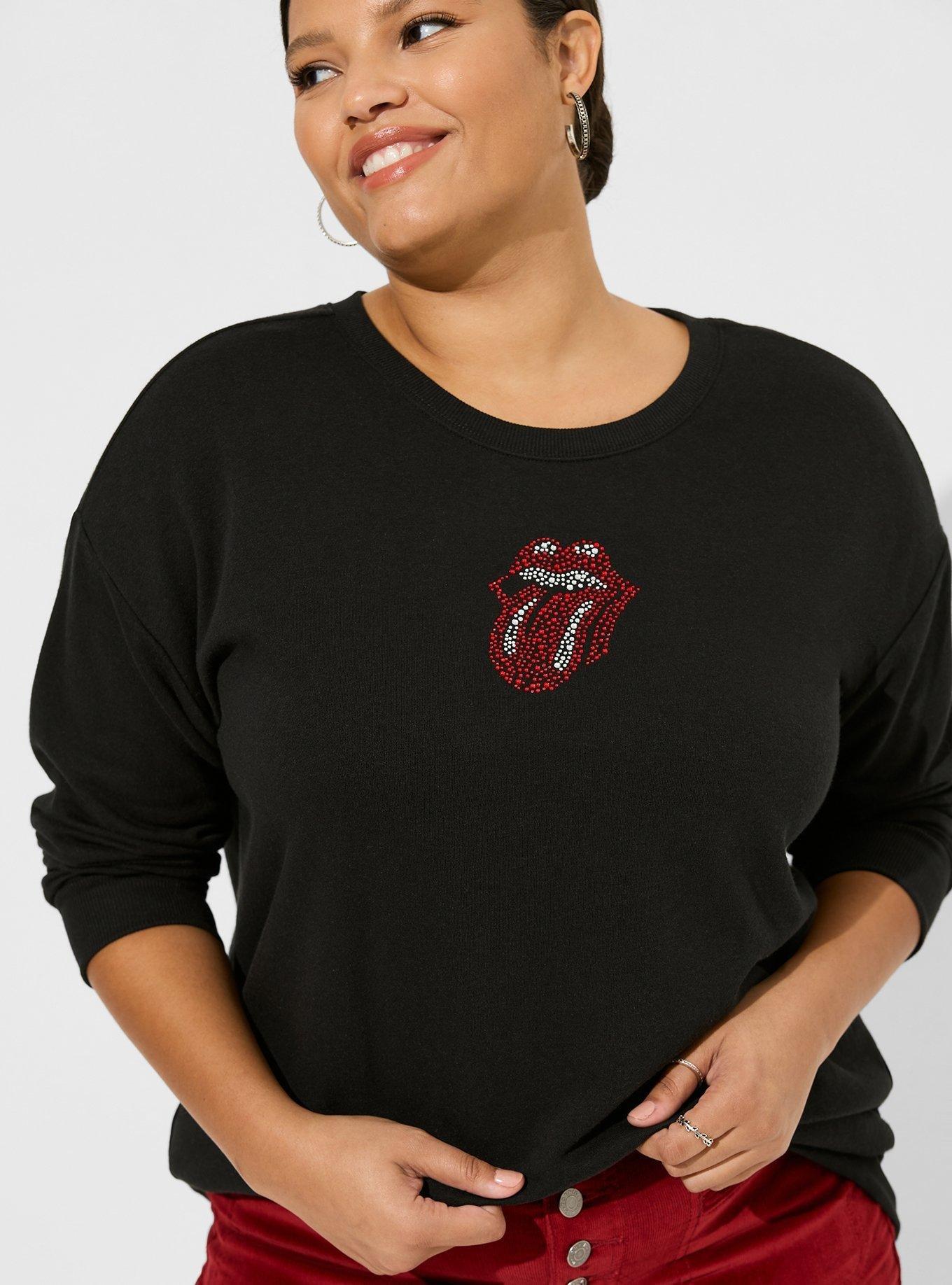 TORRID ROLLING STONES outlet SWEATSHIRT