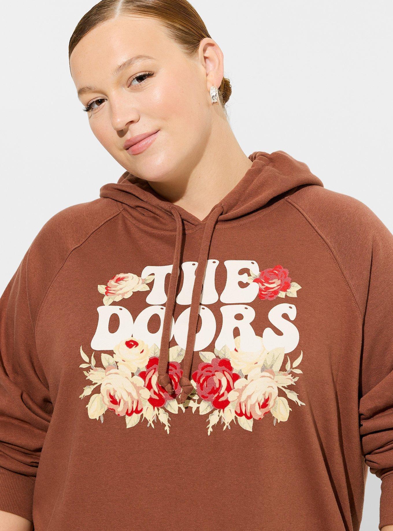 Plus Size The Doors Cozy Fleece Flocked Hoodie Torrid