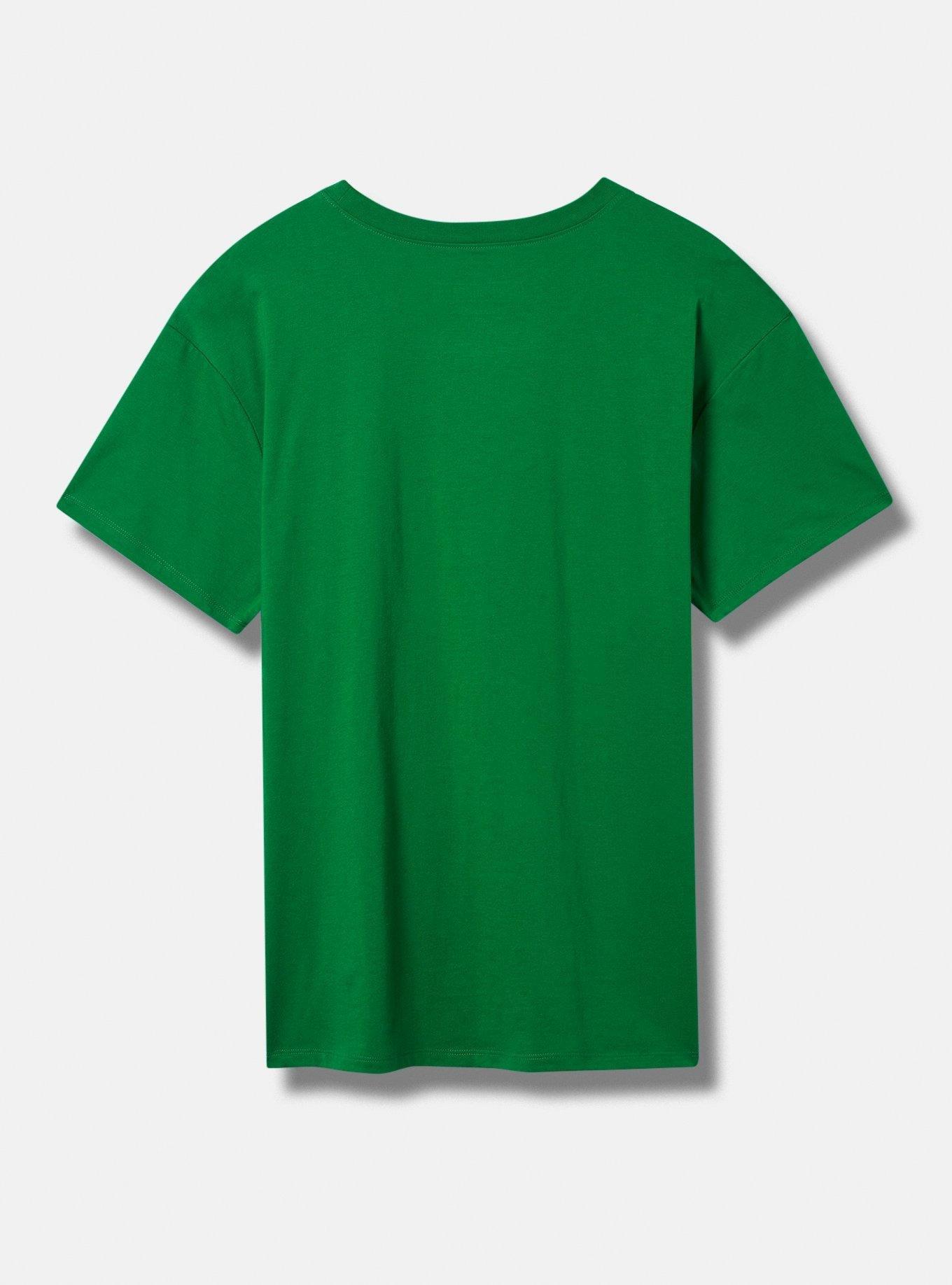 Bob's Burgers Relaxed Fit Cotton Boxy Tee, JOLLY GREEN, alternate