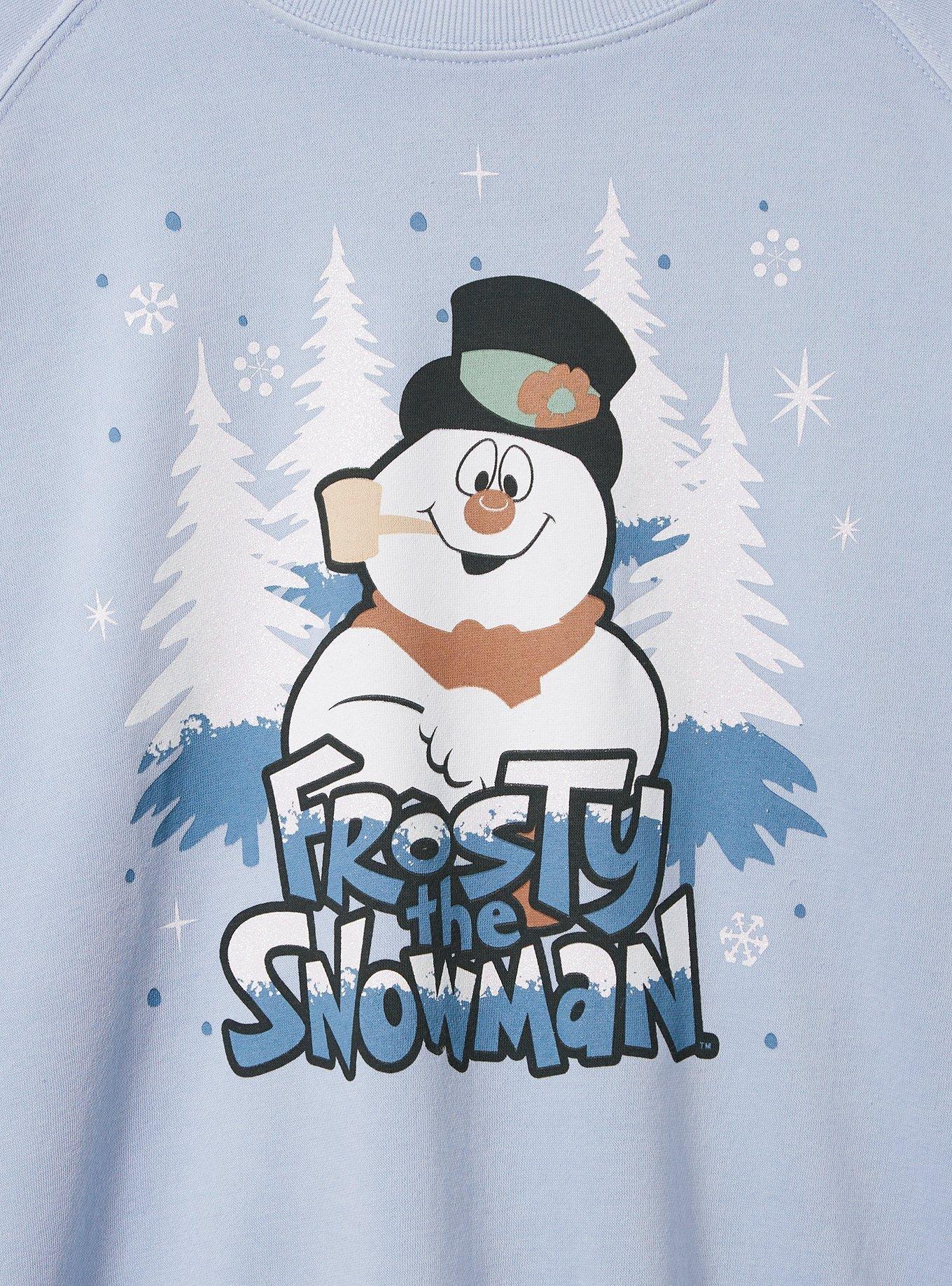 Plus Size - Frosty The Snowman Cozy Fleece Crew Sweatshirt - Torrid