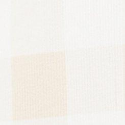 Plus Size Soft Rib Button-Through Sleep Gown, ZANEY PLAID BIRCH, swatch